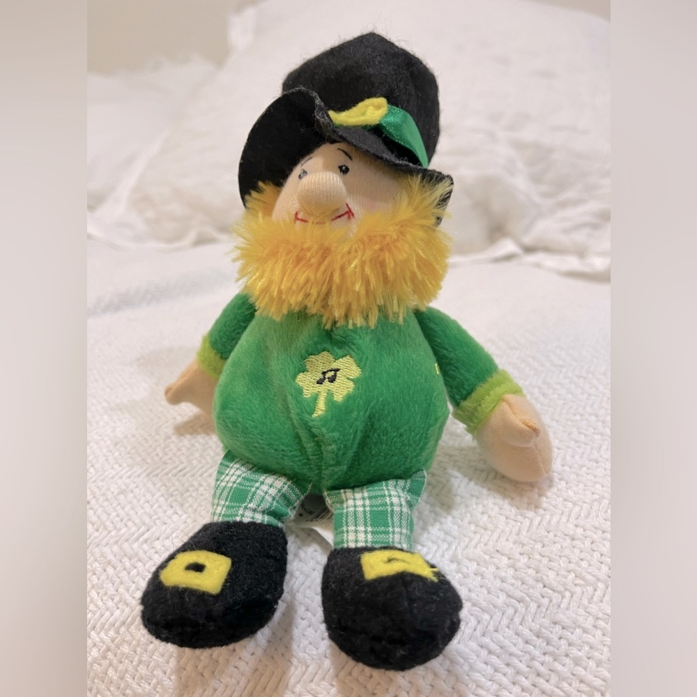 Ganz  beanbag plush, Irish leprechaun